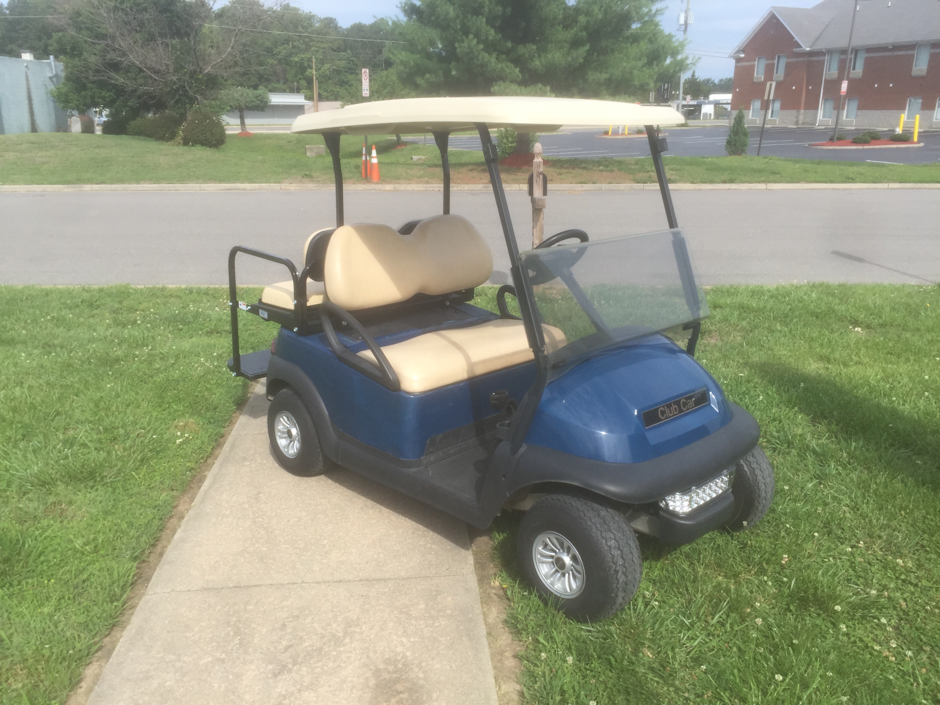 2016 club car precedent rear seat