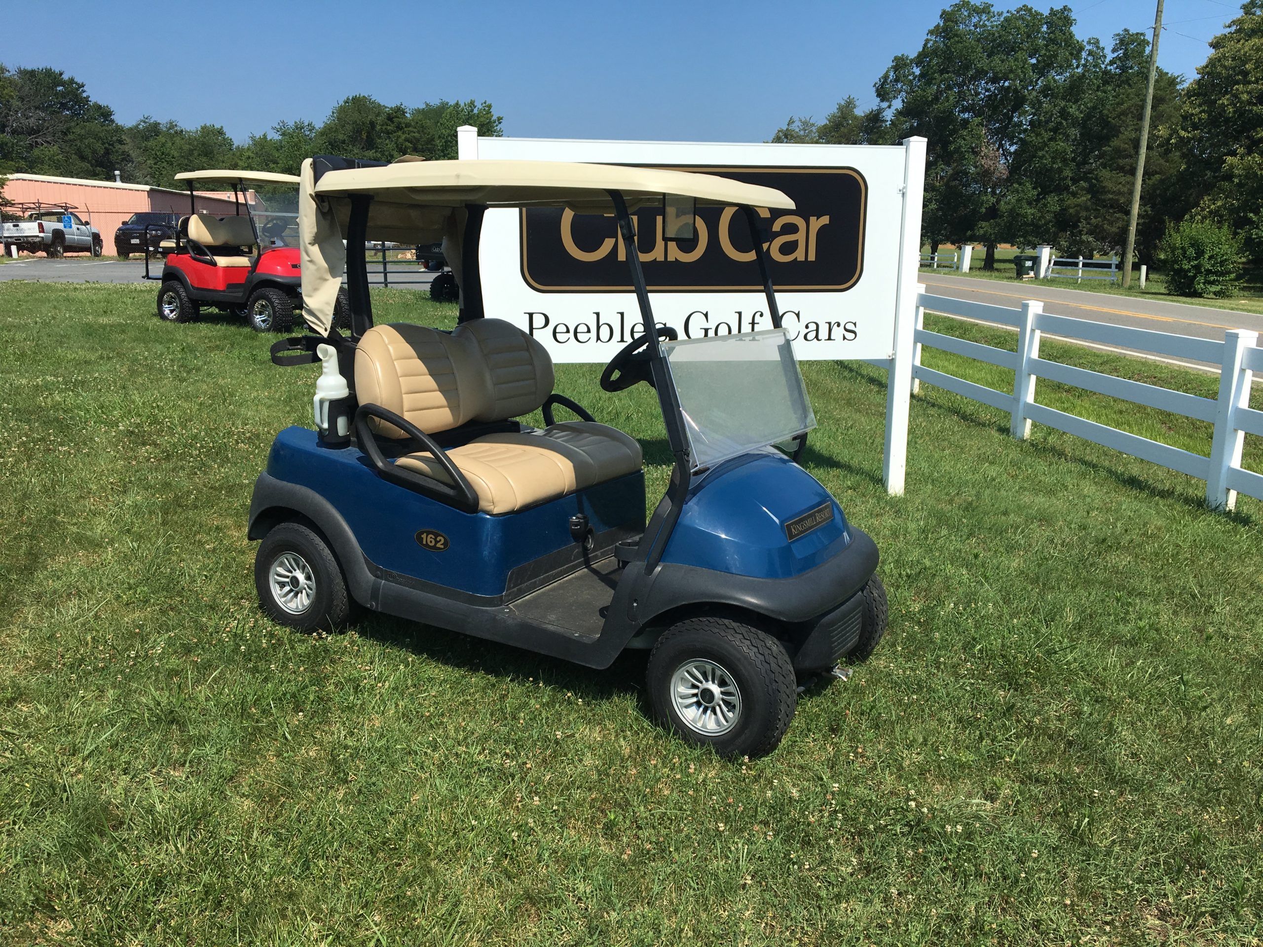 2016 Club Car Precedent Electric Blue Peebles Golf Cars