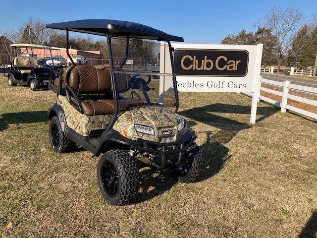 camo golf cart