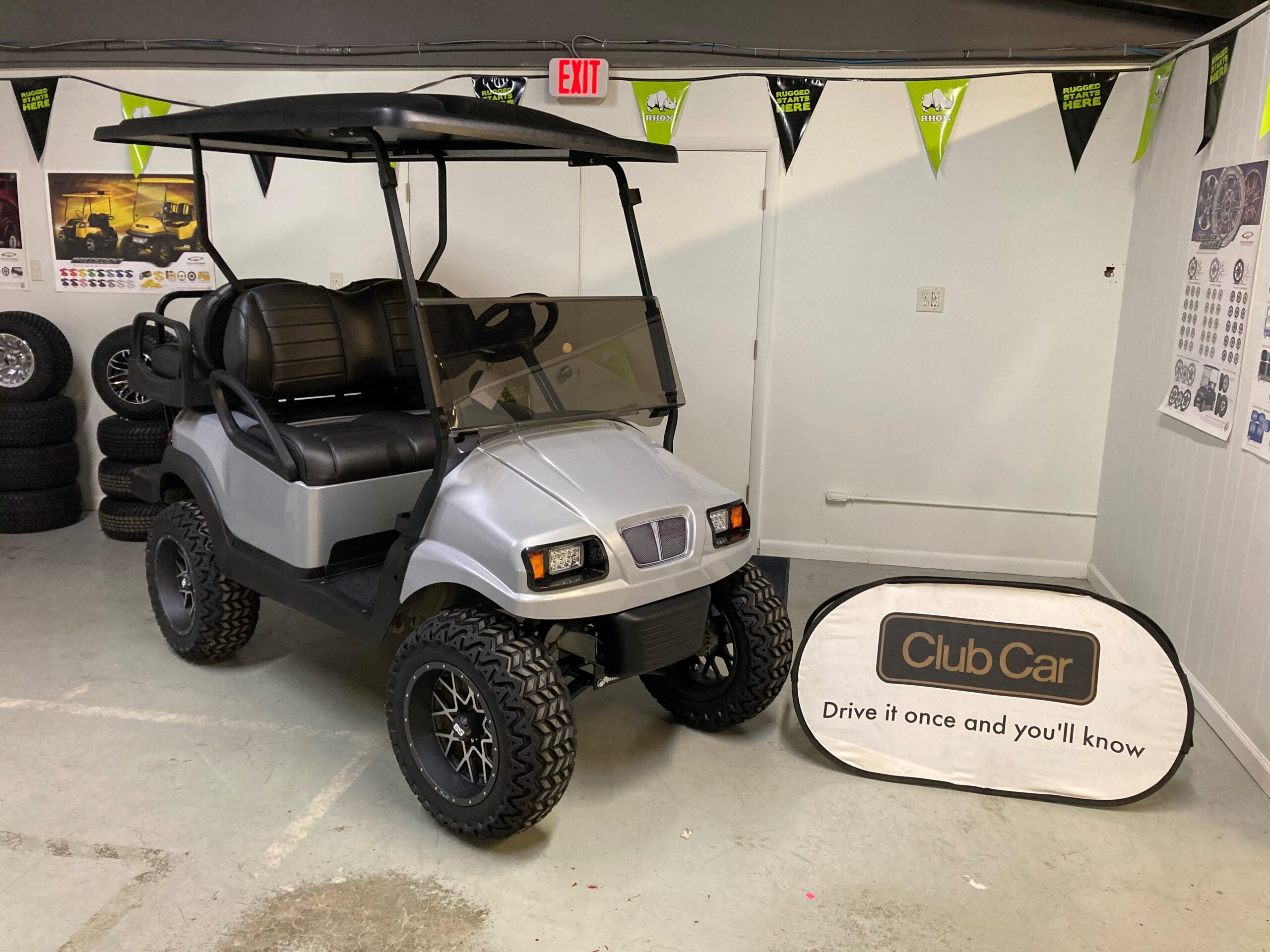 2017 club car precedent rear seat