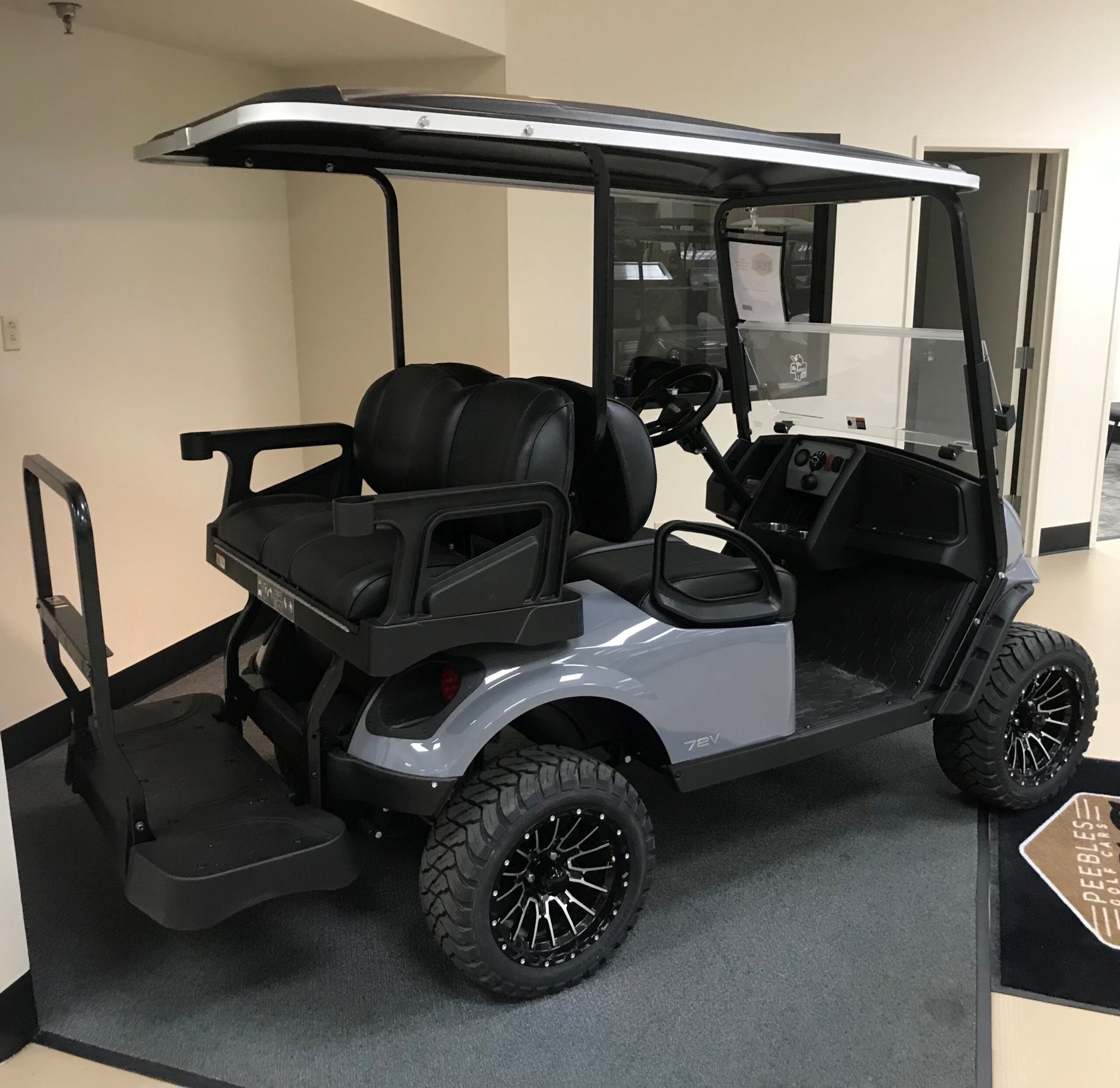 2022 E Z GO Express S4 72 Volt Slate Peebles Golf Cars