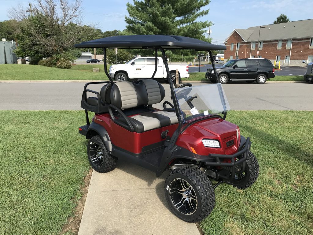 2020 Club Car Onward Lifted Gas PTV- Candy Apple Red | Peebles Golf Cars