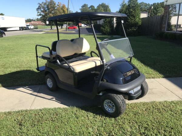 2021 Club Car 4-passenger Electric Golf Car- Black | Peebles Golf Cars