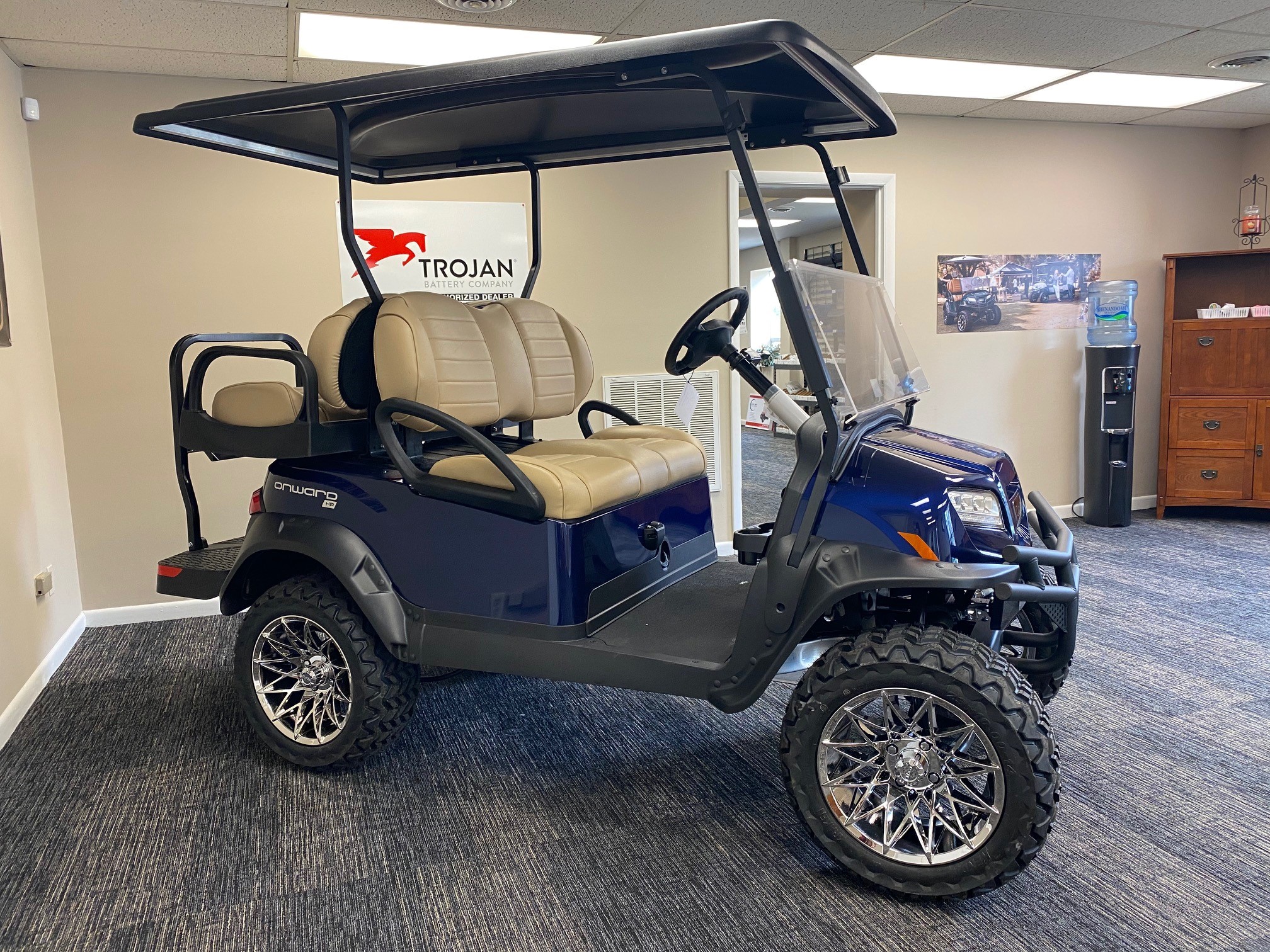 2021 Club Car Onward HP Electric – Metallic Blue Onyx | Peebles Golf Cars