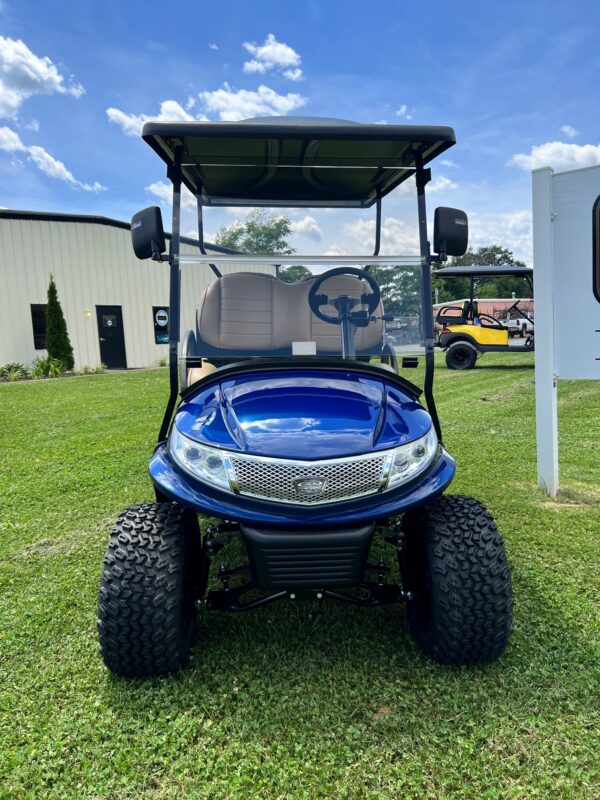 2018 Club Car Precedent Electric Phoenix – Blue | Peebles Golf Cars