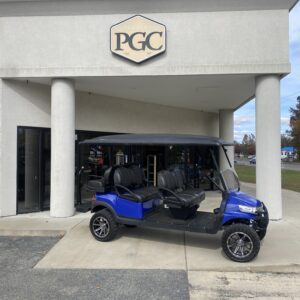 2020 Club Car Lifted Electric 6-Passenger- Blue Phoenix