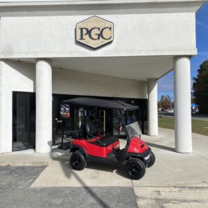 2020 Red Club Car Tempo Electric 4-Passenger Precedent Cowl
