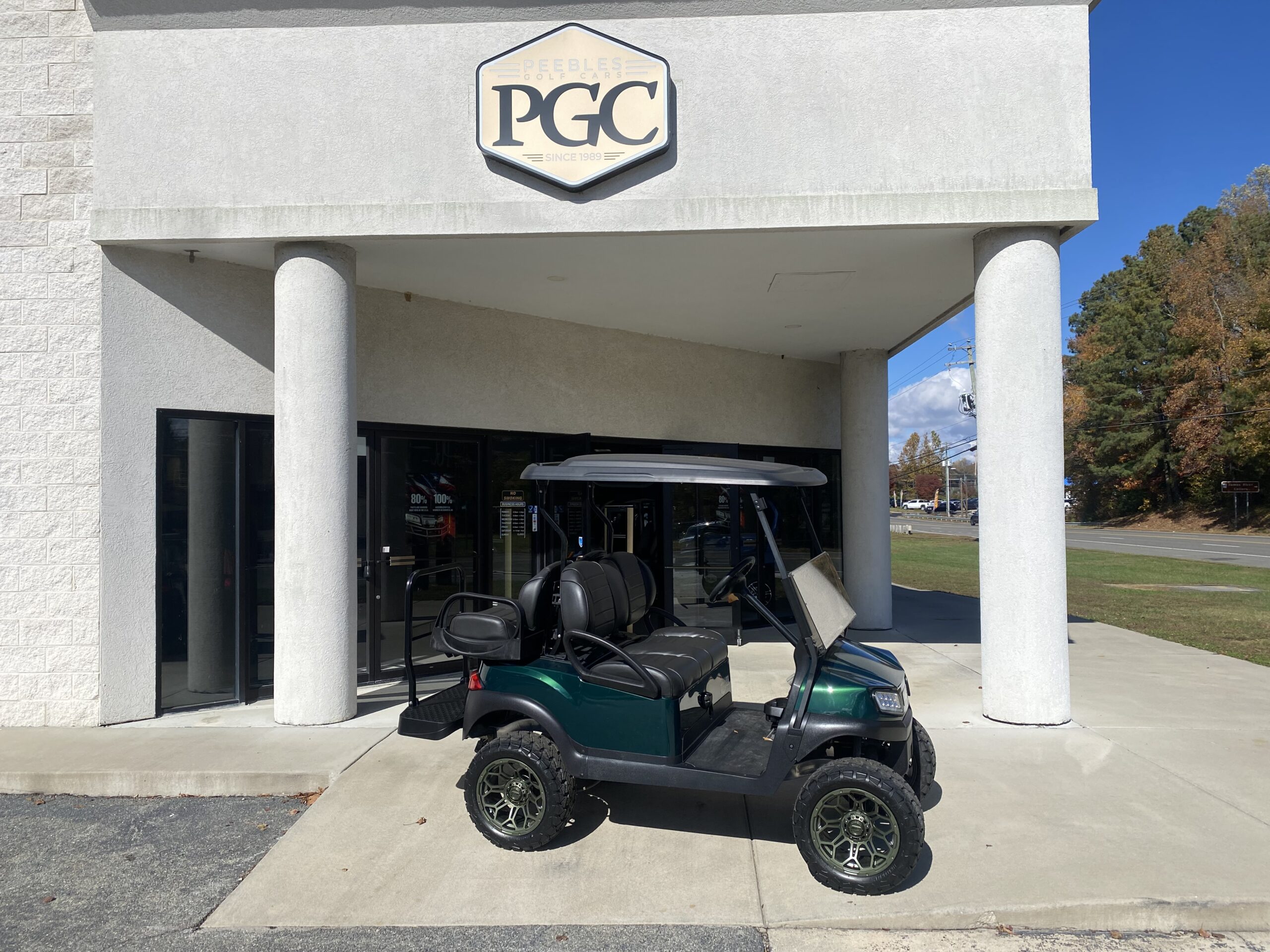 2020 Metallic Green Club Car Tempo Electric 4-Passenger