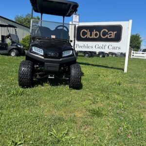 2020 Black Club Car Tempo Electric Lifted 4-Passenger