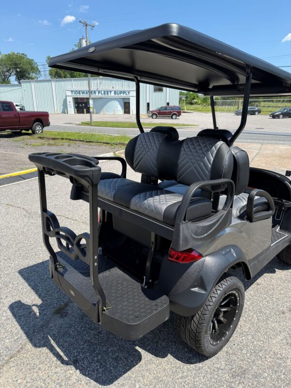 2020 Club Car Lithium Custom Tempo - Platinum Silver - Image 2