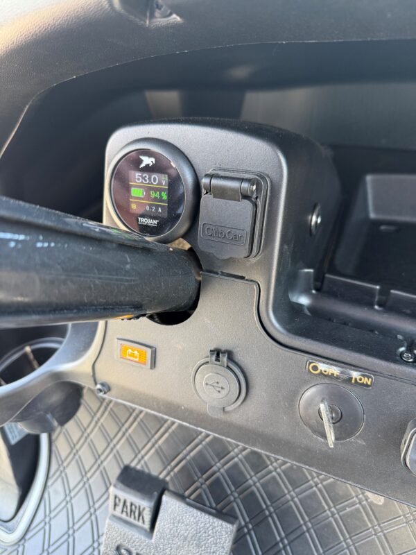 2020 Club Car Lithium Custom Tempo - Platinum Silver - Image 4