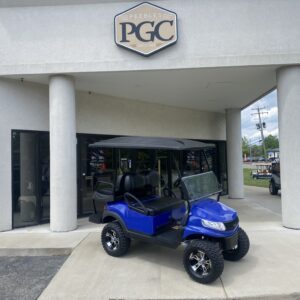 2020 Club Car Lifted Electric 4-pass- Blue Phoenix