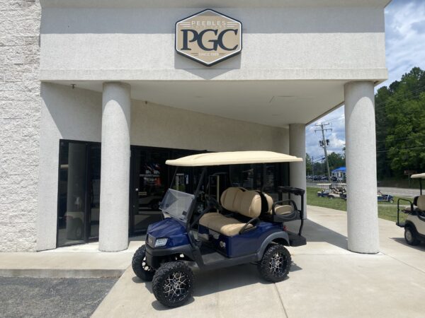 2020 Club Car Lifted Electric 4-pass - Blue