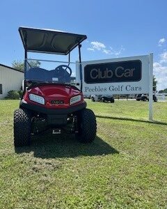 2020 Red Club Car Tempo Electric L-Ion 4 Passenger
