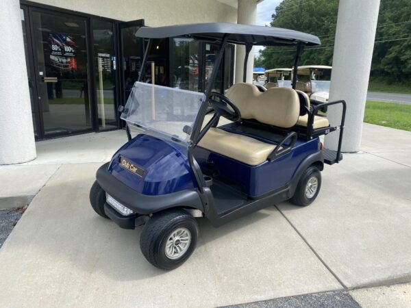 2021 Club Car 4-pass Electric Golf Car- Sapphire - Image 5