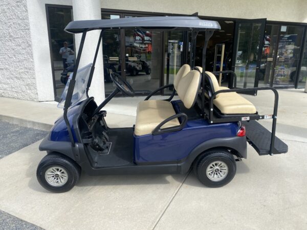 2021 Club Car 4-pass Electric Golf Car- Sapphire - Image 4