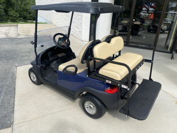 2021 Club Car 4-pass Electric Golf Car- Sapphire - Image 3