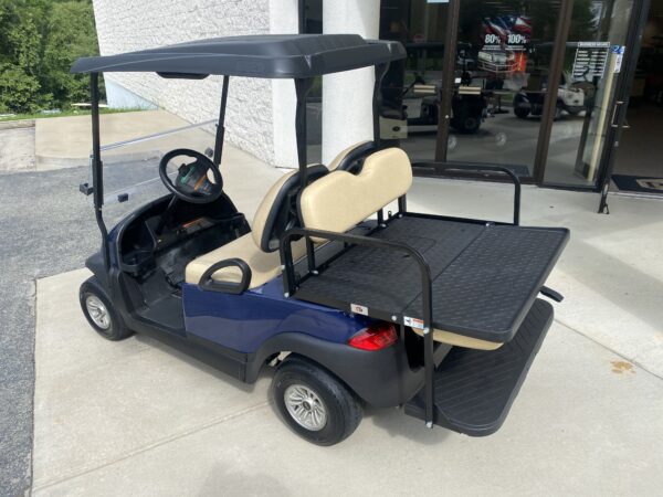 2021 Club Car 4-pass Electric Golf Car- Sapphire - Image 2