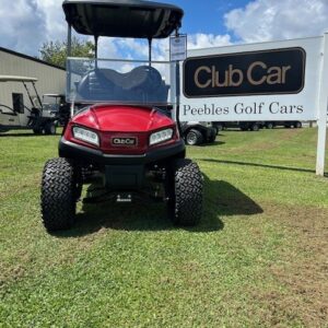 2021 Red Club Car Tempo Electric 4 Passenger