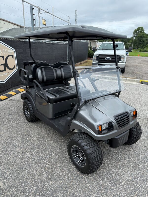 2021 Club Car Precedent - Graphite Silver Phantom - Image 2