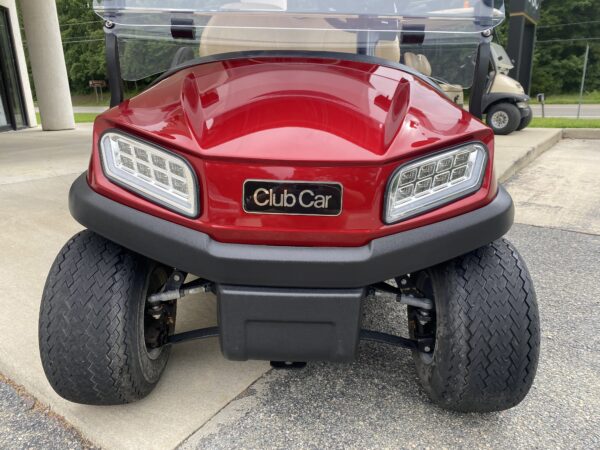 2020 Club Car 6-passenger Electric Golf Car- Red - Image 4