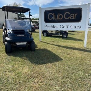 2017 Black Club Car Precedent L-Ion Electric 4P