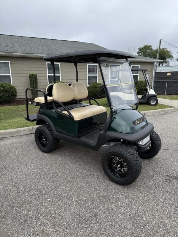 2020 Club Car Precedent - Electric FLA - Metallic Green - Image 2