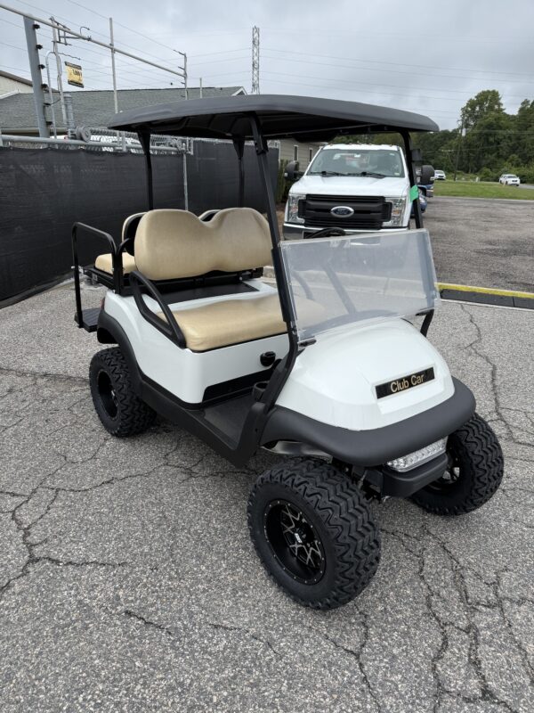 2020 Club Car Precedent - Electric FLA - Glacier White - Image 3