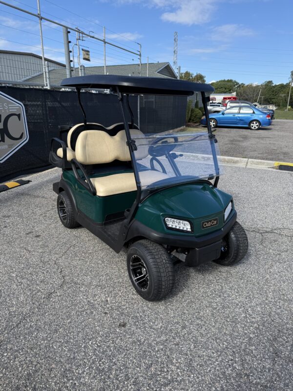 2021 Green Club Car Tempo - Trojan Lithium - 4 Passenger - 4 Units Available - Image 2