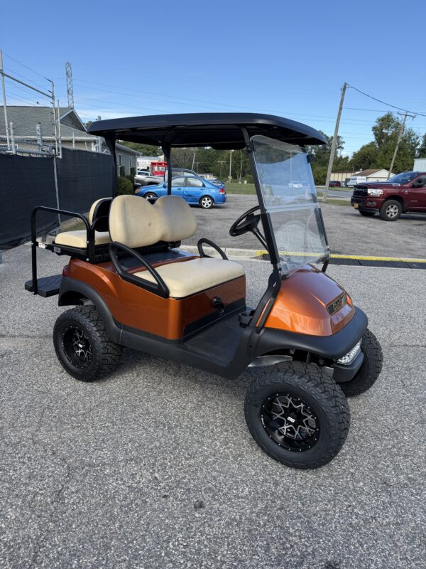 2021 Atomic Orange Club Car Precedent - Electric - 4 Passenger - Image 2