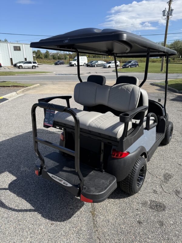 2021 Pearl Mist Club Car Tempo Golf Cart - Trojan Lithium - 4 Passenger - Image 2
