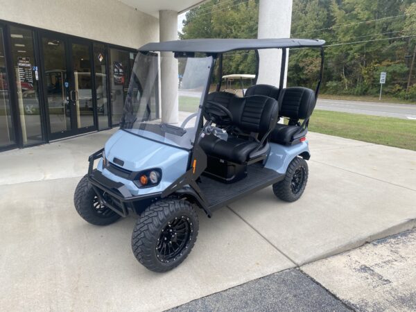 2026 E-Z-GO Liberty LSV (Low Speed Vehicle) - Ocean Grey - Image 3