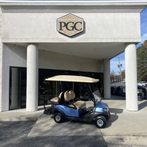 2020 Club Car 4-pass Electric Golf Car- Ice Blue