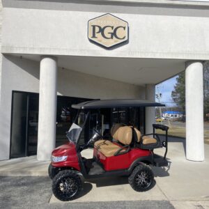 2021 Club Car Lifted Lithium 4-pass- Ruby Phoenix