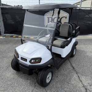 2018 Club Car Lithium Tempo - White 4 Passenger Golf Cart