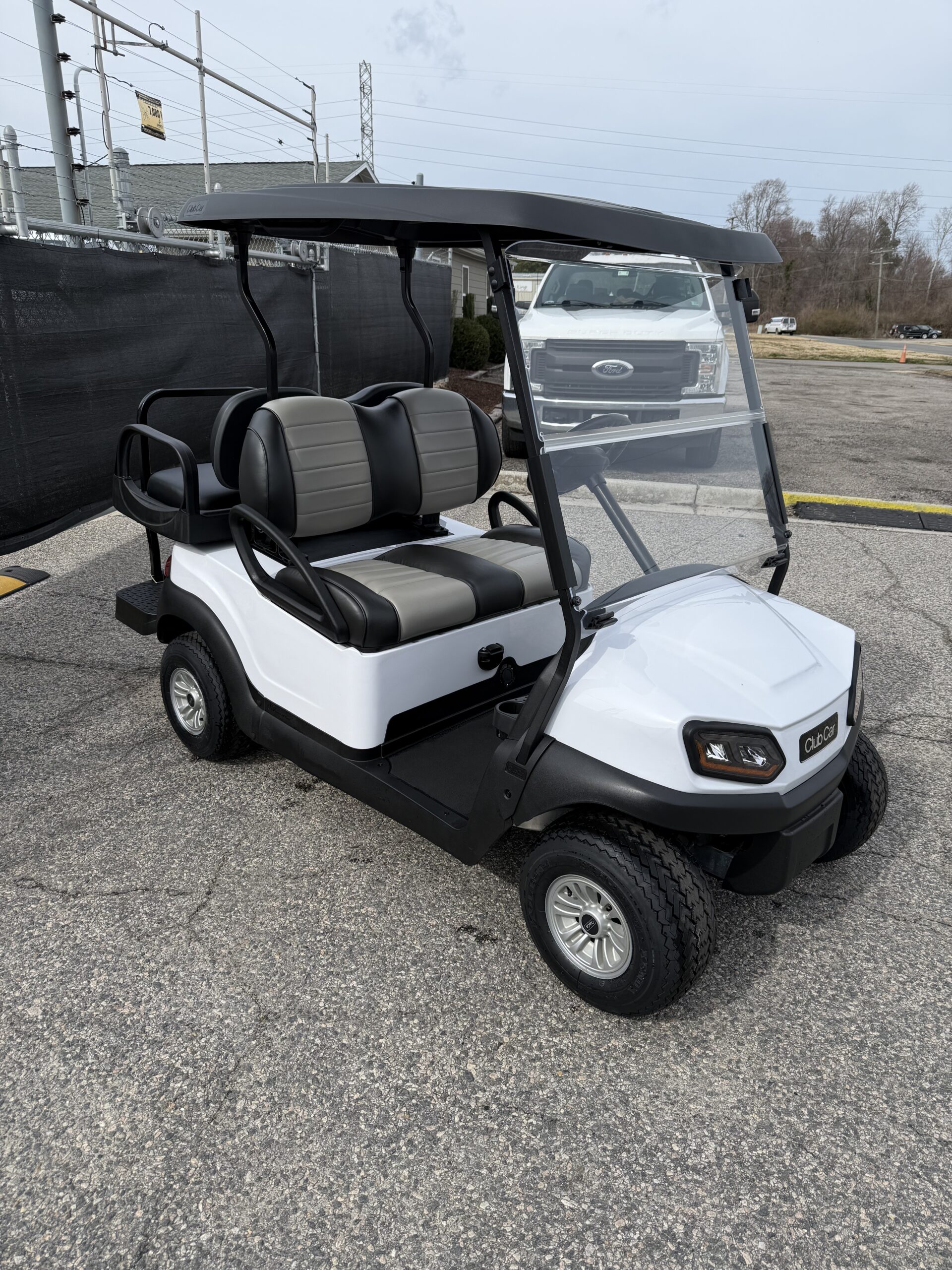 2018 Club Car Lithium Tempo - White 4 Passenger Golf Cart - Image 5