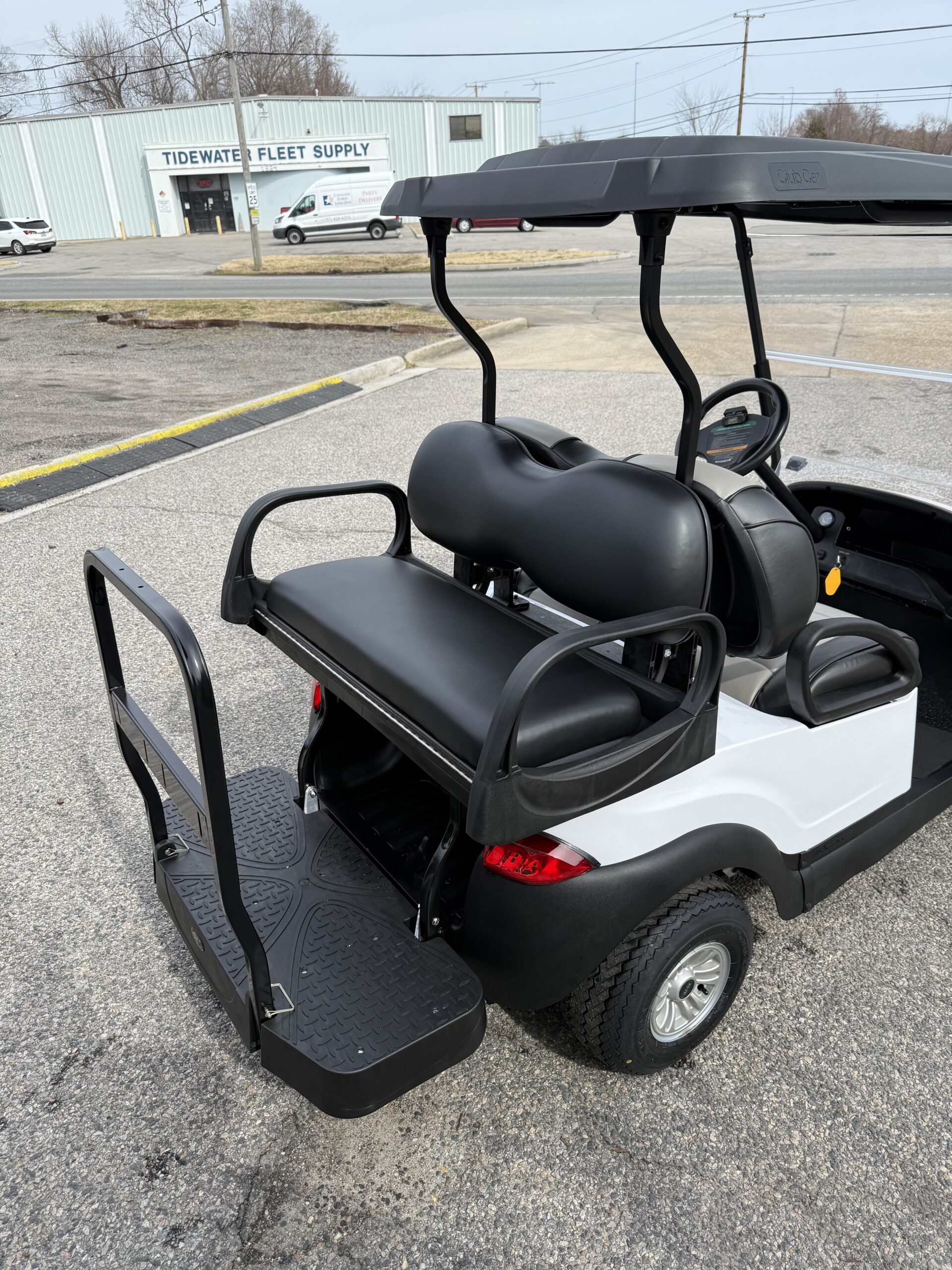 2018 Club Car Lithium Tempo - White 4 Passenger Golf Cart - Image 2
