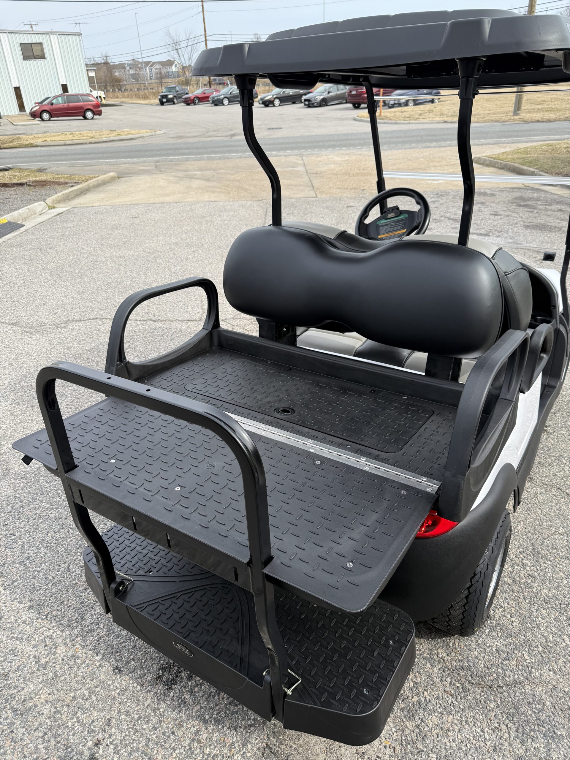 2018 Club Car Lithium Tempo - White 4 Passenger Golf Cart - Image 3