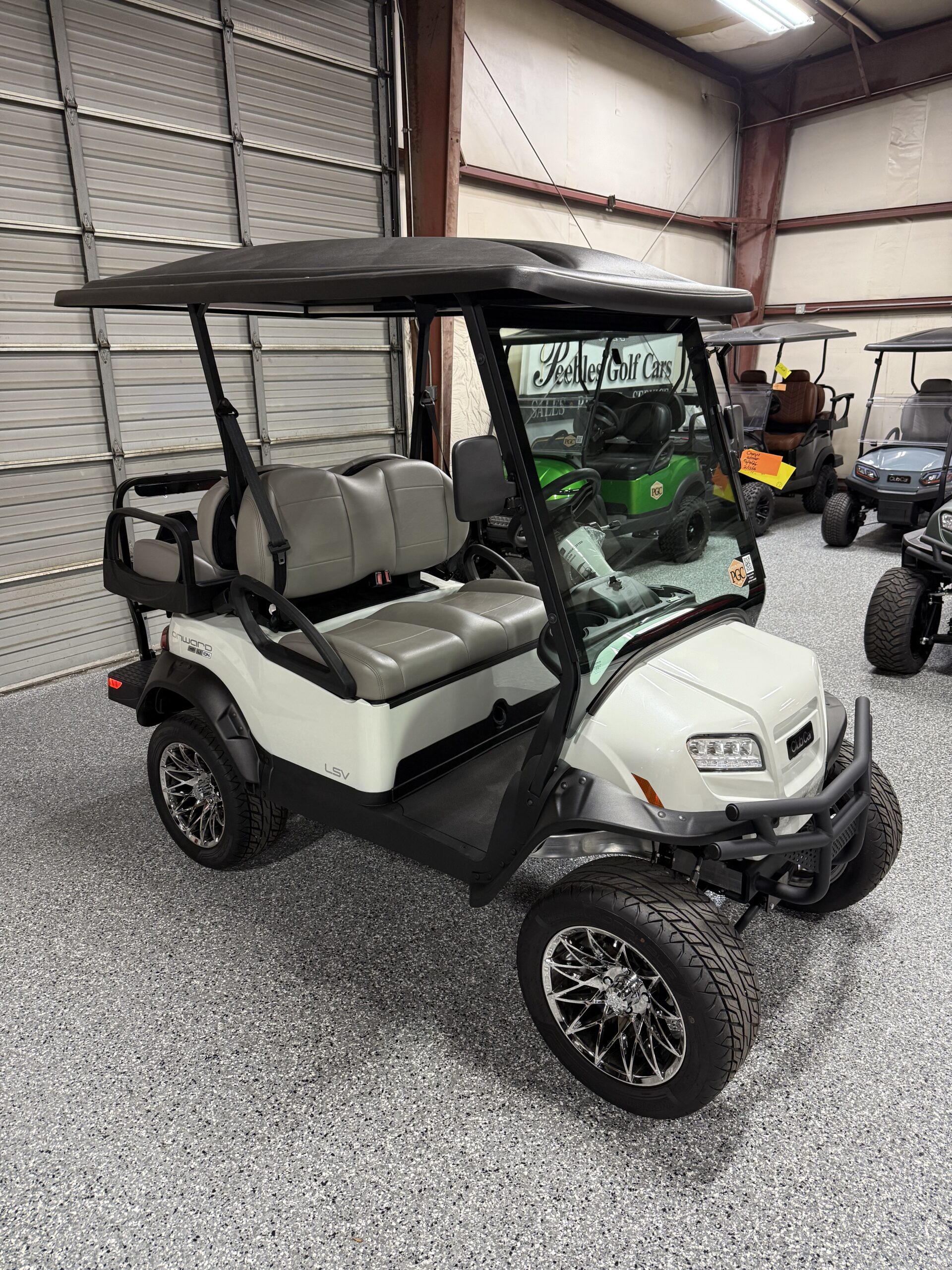 2026 Club Car Onward LSV - Pearl White - Image 3
