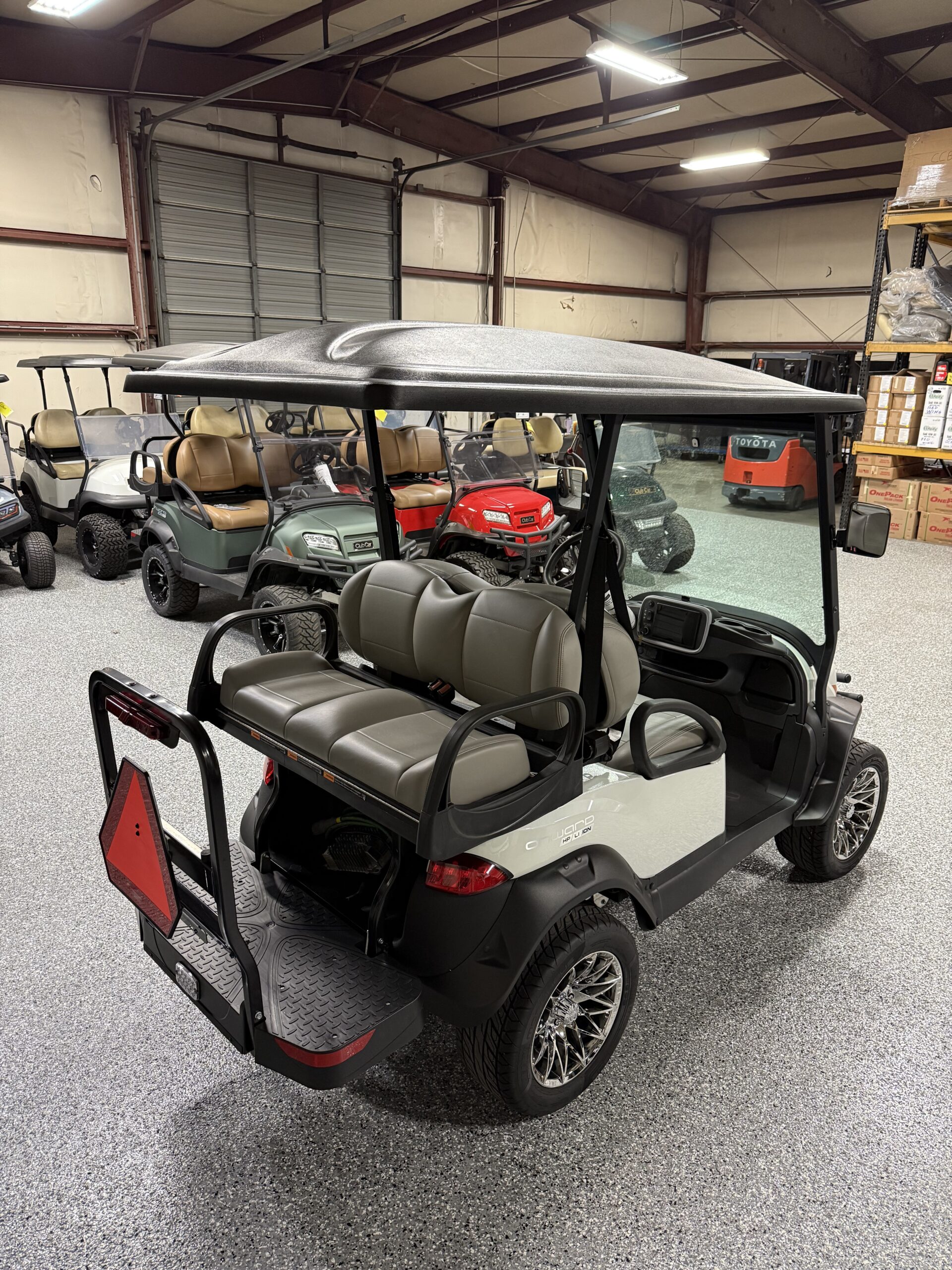 2026 Club Car Onward LSV - Pearl White - Image 4