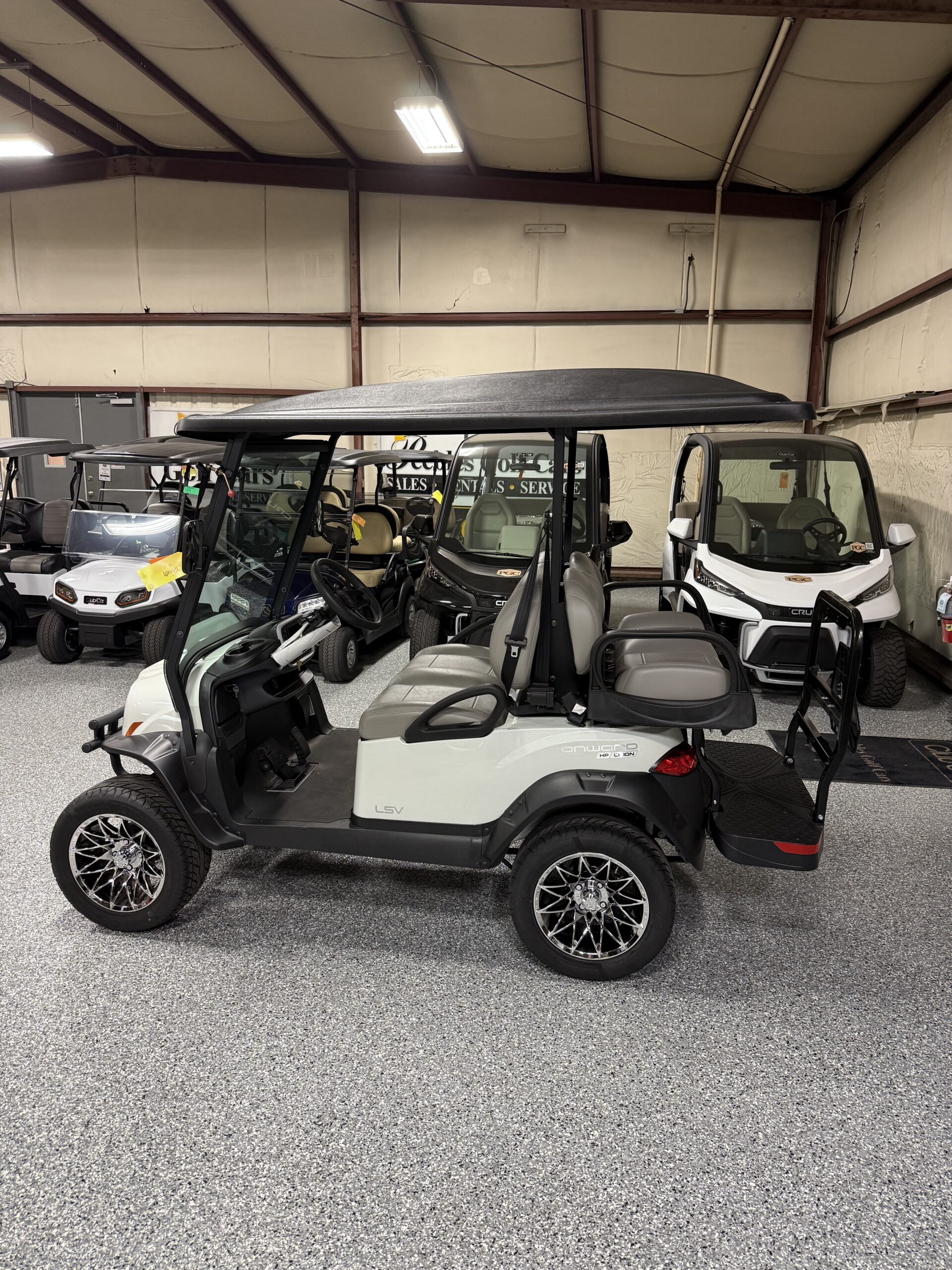 2026 Club Car Onward LSV - Pearl White - Image 5